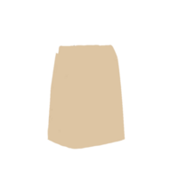 isolé marron papier sac illustration, achats sac ouvrages d'art, marron le déjeuner sac, sortir sac illustration, vente au détail sac clipart, épicerie papier sac illustration, marron sac avec plié haut, marron papier sac png