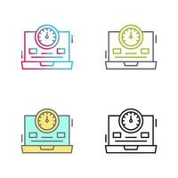Speedometer Vector Icon