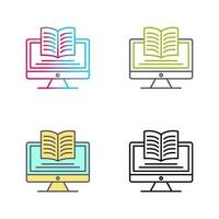 Digital Learning Vector Icon