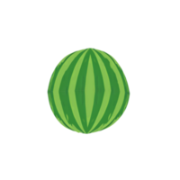 Full green watermelon illustration, isolated watermelon clipart, full watermelon illustration , National Watermelon Day png
