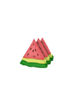 watermelon steamed sponge cake png