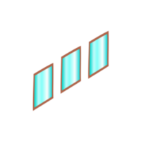 3D window illustration png