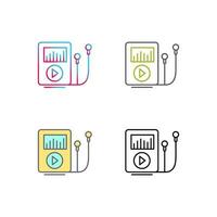 Music Player Vector Icon