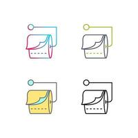 Tissue Roll Vector Icon