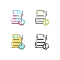 Document Vector Icon