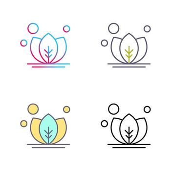 icono de vector de hoja