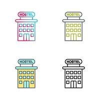 Hostel Vector Icon