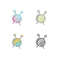 Knitting Vector Icon