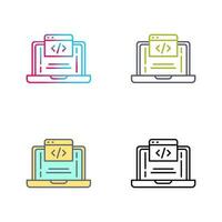 Coding Vector Icon