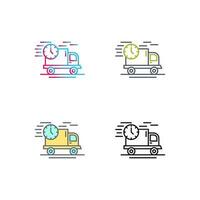 Fast delivery Vector Icon