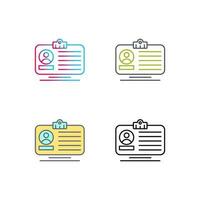 Id Card Vector Icon