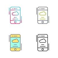 Weather App Vector Icon