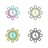 Time Management Vector Icon