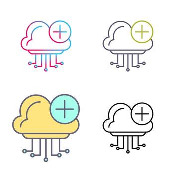 Cloud Computing Vector Icon