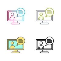 Conversation Vector Icon