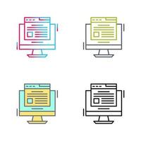 Blog Vector Icon