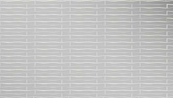 Gray ceramic tiles bathroom wall vector. Flat zigzag rectangle pattern background. vector