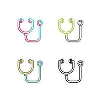 Stethoscope Vector Icon