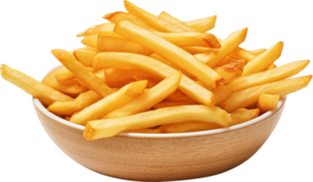 French fries png with AI generated.