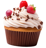 Cupcake png with AI generated.