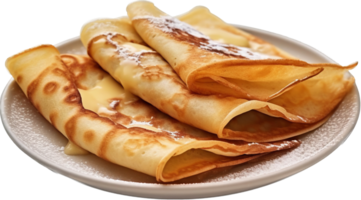 crêpe png avec ai généré.