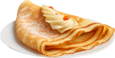 crêpe png avec ai généré.