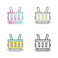 Shopping Basket Vector Icon