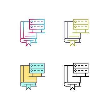 icono de vector de servidor