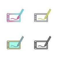 Drawing Tablet Vector Icon