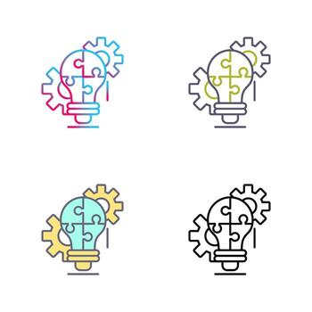 icono de vector de resolución de problemas