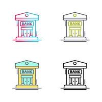 Bank Vector Icon