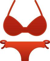 Bikini Vector Icon Design