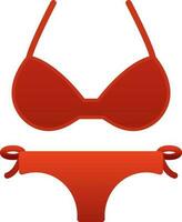 Bikini Vector Icon Design