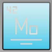 Molybdenum Vector Icon Design