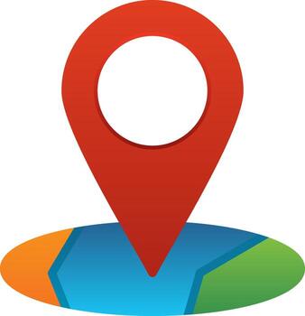 Map pointer Vector Icon Design