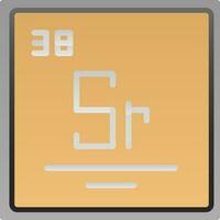 Strontium Vector Icon Design