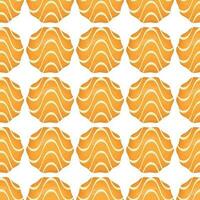 Pattern homemade cookie different taste in pastry biscuit vector