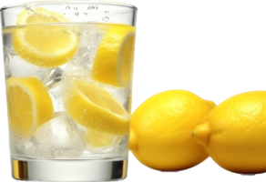 Lemonade png with AI generated.