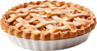 Pie png with AI generated.