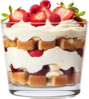 Trifle png with AI generated.