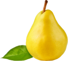 Pear png with AI generated.