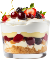 Trifle png with AI generated.