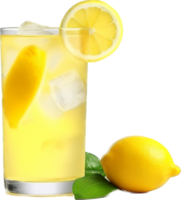 Lemonade png with AI generated.