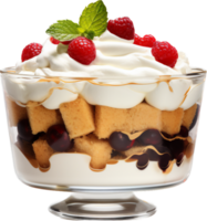 Trifle png with AI generated.