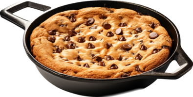 Skillet cookie png with AI generated