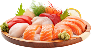 sashimi png con ai generado