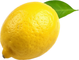 Lemon png with AI generated.