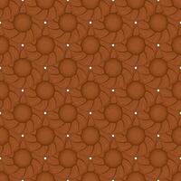 Pattern homemade cookie different taste in pastry biscuit vector