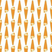 Pattern homemade cookie different taste in pastry biscuit vector