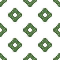 Pattern homemade cookie different taste in pastry biscuit vector